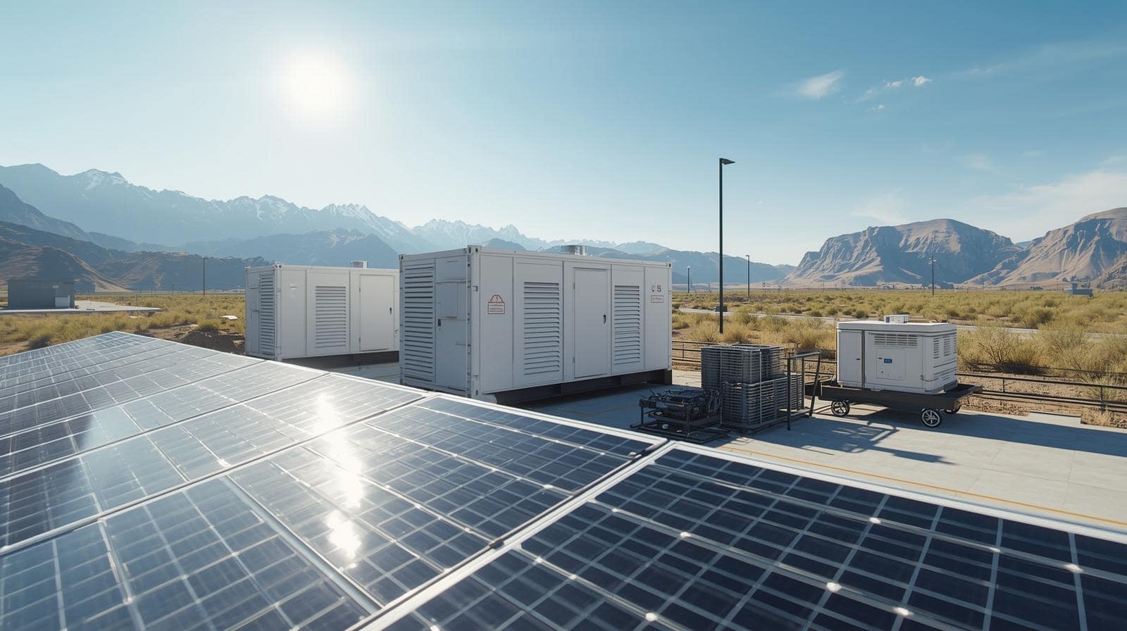 Energy system architecture from field devices to EMS/SCADA dashboards.